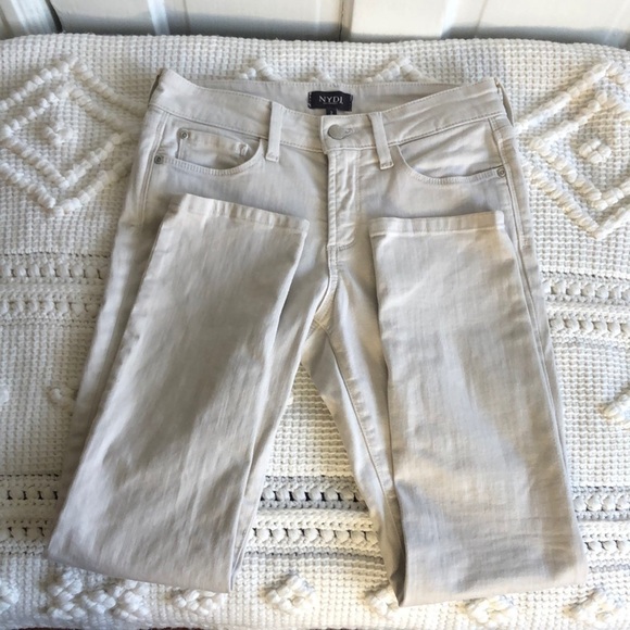 NYDJ Alina Pull On Lift Tuck Technology Skinny Ankle Jeans Size 2 - Picture 1 of 9